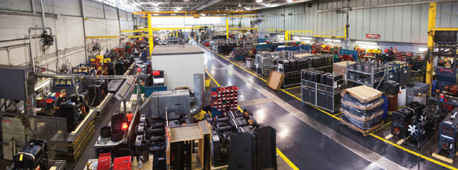 Lincoln Electric warehouse