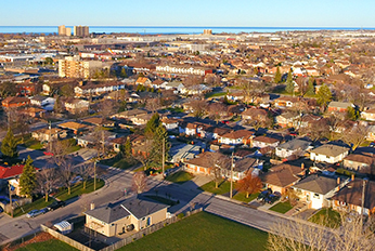 Hamilton skyline