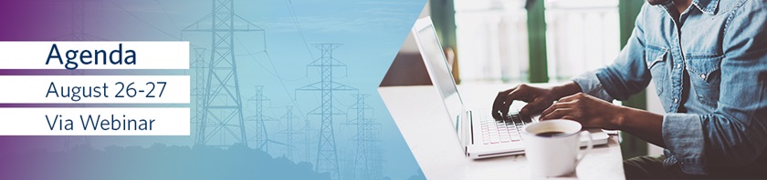 August Engagement Meetings Via Webinar Banner August 26 - 28