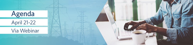 Agenda - April 21-22 - Via webinar