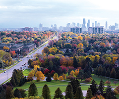 Skyline of City