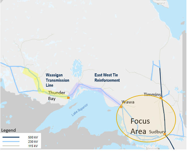 Northeast Ontario Bulk Planning Map