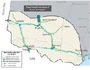 West of Thunder Bay - Map