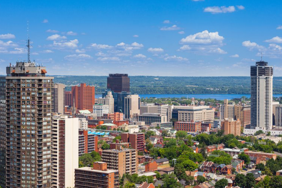 Hamilton's skyline